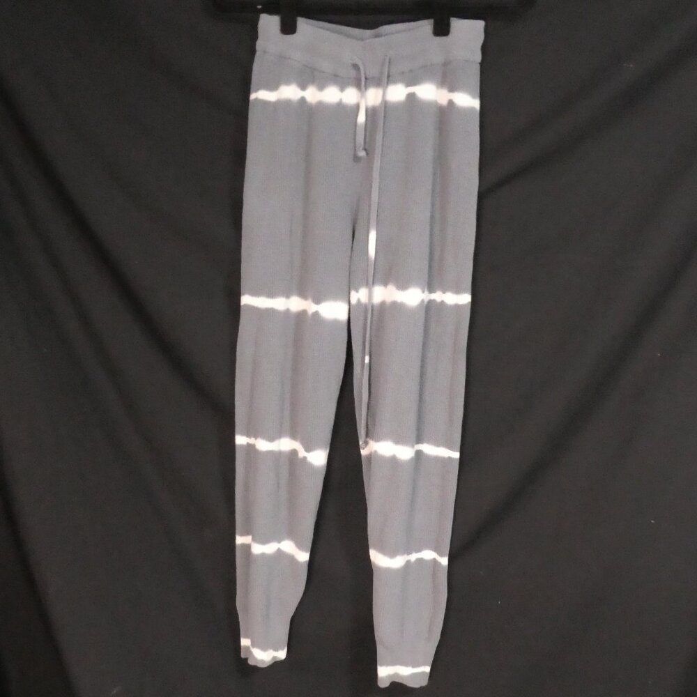 DESIGN LAB | small | Tie Dye Knit Grey Jogger Pants